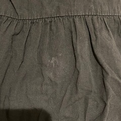 女の子　ワンピース　黒のワンピース　汚れあり110cmの画像