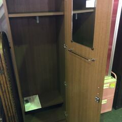 ジャングル×2和泉大型良品館 木製ロッカー ブラウンの画像