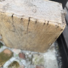 古い木の箱　昭和レトロ　の画像