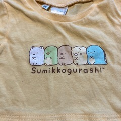 すみっコぐらし ワンピース 95cm イエローの画像