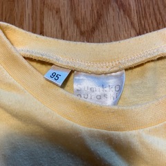 すみっコぐらし ワンピース 95cm イエローの画像