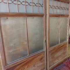 【扉堂】古い木製引戸お譲りします(^_^)の画像