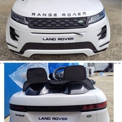 DW東(1002i1) LAND ROVER ランドローバー レンジローバー 電動乗用ラジコンカー 子ども 乗用玩具 おもちゃ ●簡易動作確認 の画像