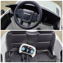 DW東(1002i1) LAND ROVER ランドローバー レンジローバー 電動乗用ラジコンカー 子ども 乗用玩具 おもちゃ ●簡易動作確認 の画像