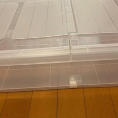 ニトリ ベッド下収納ケース キャスター付きの画像
