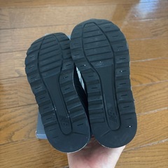 破格！ニューバランス18センチスニーカー　ブラックの画像