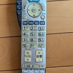 パナソニックテレビ20インチリモコン付きの画像