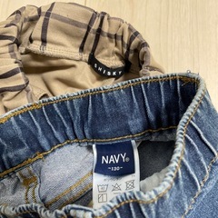 子供秋服130センチ　
未着用の画像