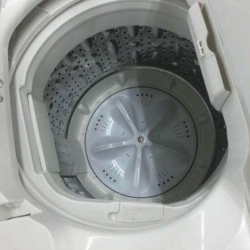 洗濯機 6.0kg ヤマダセレクト 2022年製 YWM-T60H1 ホワイト 6kg 札幌市 西野店