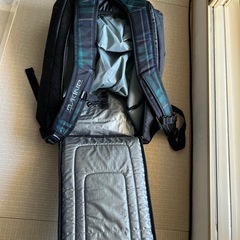中学生スキー授業で使用したスキー靴収納付きリュック
の画像