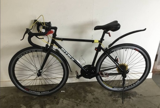 A-186△ 岐阜発/ DEEPER/ ロードバイク/ 700×28c/ 3×7段変速/ サドル破れあり/ 自転車/ 走行確認/ 現状品/ 管o/ R6.12/18 △