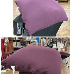S769  ⭐ Yogibo Mini （ヨギボー ミニ）ワインレッド アウターカバー洗濯可能 USEDの画像
