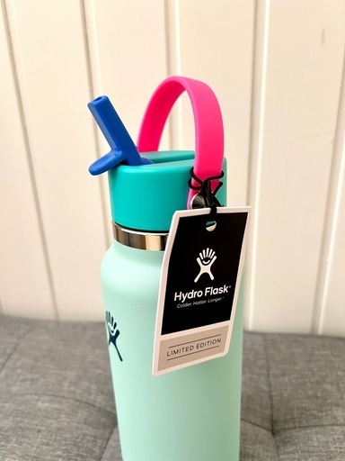 限定 本物 ハイドロフラスク 32oz Hydro Flaskストロー水筒
