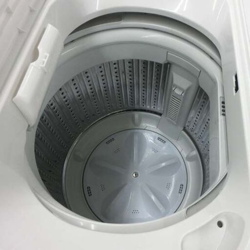 洗濯機 4.5kg ヤマダセレクト 2023年製 YWM-T45LW ホワイト 札幌市 西野店