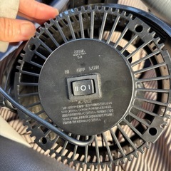 車用　扇風機　USBタイプ　2つセットの画像