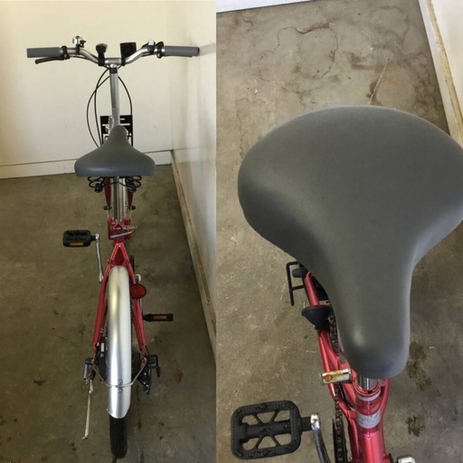 A-187△ y 岐阜発/ BEEM/ 折りたたみ自転車/ 20インチ/ 6段変速/ 走行確認/ 現状品/ R7.7/25 △