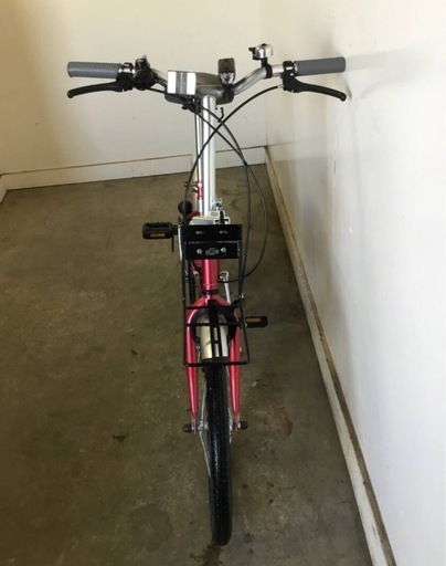 A-187△ y 岐阜発/ BEEM/ 折りたたみ自転車/ 20インチ/ 6段変速/ 走行確認/ 現状品/ R7.7/25 △