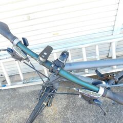 【JM822】cannondale Quick クロスバイク SHIMANO 3×9速 自転車 チェーン無しの画像