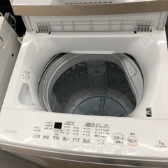 【ドリーム川西店御来店限定】 ☆ジモティー見たよ♪割引☆7kg洗濯機　トウシバ　AW-7GME2  2024年製　動作確認済み　クリーニング済み ／【99560000028472】の画像