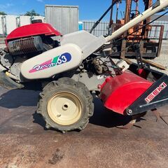 【三重県】 ISEKI　イセキ　マイペット63　耕運機　トラクター　農用　管理機　KCR63-GHX　家庭菜園　畑　激安　訳あり 【配送可】の画像