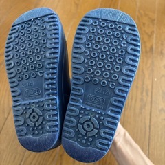 破格！ネイビー長靴17センチの画像