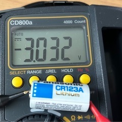 お得！！CR123A 電池3本セット モノタロウ新品＋Panasonic動作確認済の画像