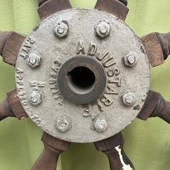 ⭐︎ドリーム2号館⭐︎アンティーク 船舵 約90cmの画像