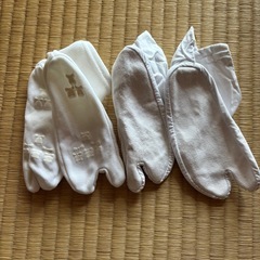 足袋2足の画像