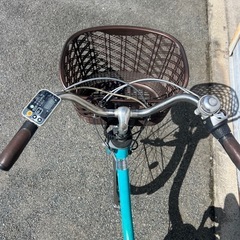 🉐424🉐バッテリー長持ち🉐🉐 パナソニック26インチ電動自転車🈹現車確認🉑の画像