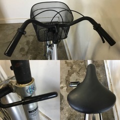 A-188△ 岐阜発/ EARLY POINT/ 26インチ/ 自転車/ ママチャリ/ 変速なし/ 走行確認/ シルバー/ 現状品/ R6.12/17 △の画像
