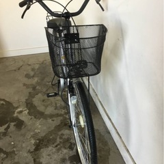 A-188△ 岐阜発/ EARLY POINT/ 26インチ/ 自転車/ ママチャリ/ 変速なし/ 走行確認/ シルバー/ 現状品/ R6.12/17 △の画像
