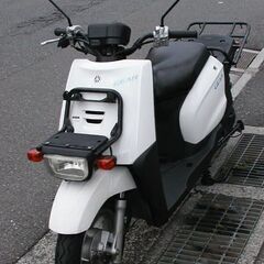 ヤマハ ギア GEAR UA08J  FI 実働 ４サイクル・美品ホワイト　中古、の画像