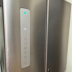 東芝 ベジータ　フレンチドア6ドア冷蔵庫　レディッシュゴールド  
タッチオープンドア　の画像