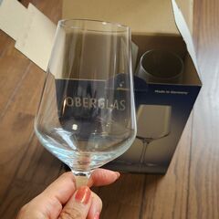 ドイツ製ワイングラス2個セット [OBERGLAS] precious の画像