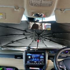 傘型　車用フロントガラス サンシェードの画像