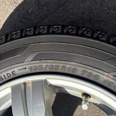 中古スタッドレス　アルミ　155/65R13 2019年製　ヨコハマ　アイスガードig60　の画像