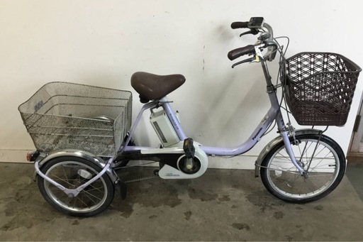 ジャンク品！バッテリー無し電動アシスト自転車　三輪車 フロンティア 内装3段 ジャンク品！バッテリー無し電動アシスト自転車 三輪車 フロンティア