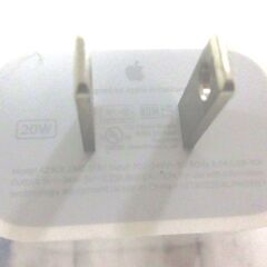 ( M-934 )Apple 20W USB-C ACアダプタ A2305 タイプC ２個 ケーブル１本 まとめて 中古 動作確認済みの画像