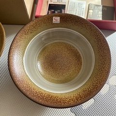 伝統工芸・越前焼「岩本屋」監修ラーメン鉢の画像