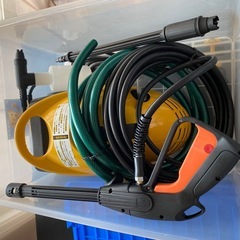 【高圧洗浄機】試運転使用　洗浄ノズル　洗剤洗浄アダプター付の画像