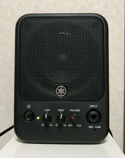 値下げしました。YAMAHA パワードモニタースピーカー 30W MS101-4 ブラック