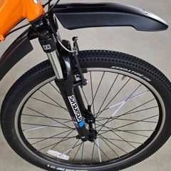 限定オレンジ Louis Garneau カスタムバイク★美品★175cm以上向け★即購入OK【東広島】の画像