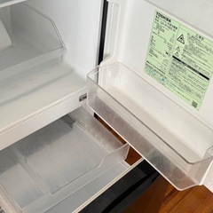 【取引者決定
】TOSHIBA 冷蔵庫 一人暮らしサイズ の画像
