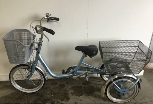 A-190△ ② 岐阜発/ BRIDGESTONE/ ブリジストン/ WAGON/ 大人用三輪自転車/ スイングあり/ 変速なし/ 走行確認/ 現状品/ 管08s/ R7.3/6 △