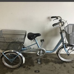 A-190△ ② 岐阜発/ BRIDGESTONE/ ブリジストン/ WAGON/ 大人用三輪自転車/ スイングあり/ 変速なし/ 走行確認/ 現状品/ 管08s/ R7.3/6 △の画像