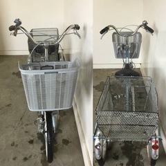 A-190△ ② 岐阜発/ BRIDGESTONE/ ブリジストン/ WAGON/ 大人用三輪自転車/ スイングあり/ 変速なし/ 走行確認/ 現状品/ 管08s/ R7.3/6 △の画像