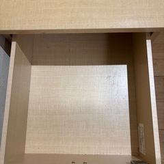 テーブル下用　可動式引き出しの画像