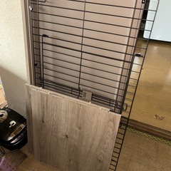 美品✨ナチュラルファニチャーペットサークル NFPC-1200 ナチュラル 犬用 おしゃれの画像