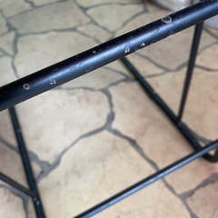 中古 ニトリ ミニテーブル　サイドテーブル　STチェントロ2 ミドルブラウンの画像
