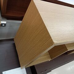 リユースのサカイ栃木店★ジモティ割あり★  TV台 ベージュ W81×D23.5×H35.5 クリーニング済み TC10965の画像